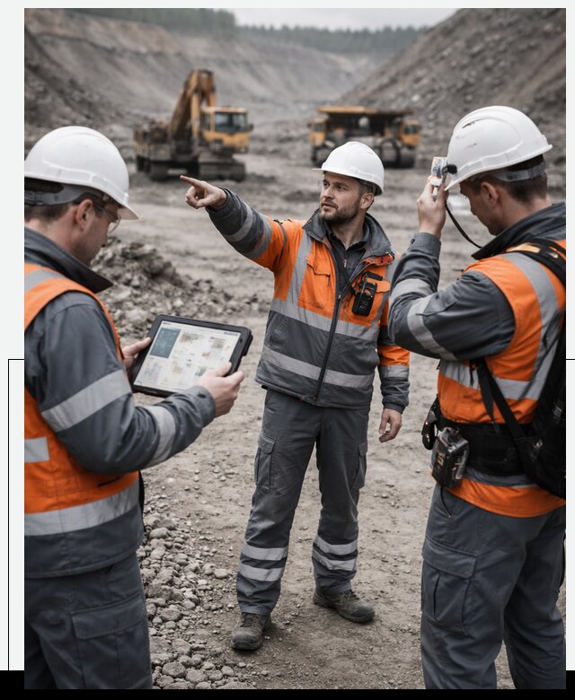 Система контроля персонала для горнодобывающей отрасли в Сердобске