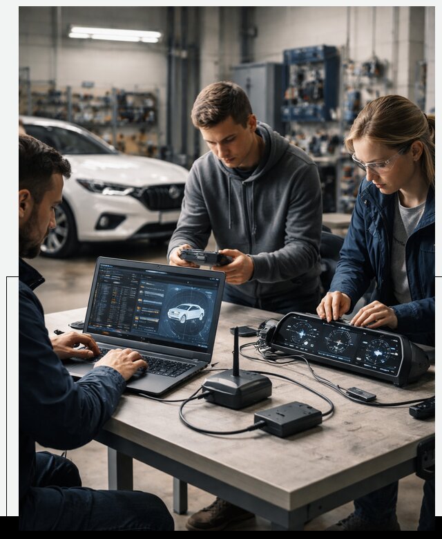 Разработка Connected Car и ПО для автопрома в Сердобске