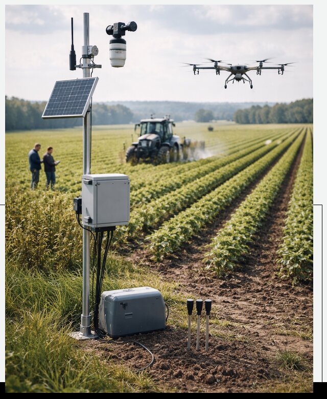 Разработка IoT мониторинга полей в Сердобске от 8594 р. | АвикейСрд